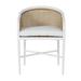 Summer Classics Havana Outdoor Arm Chair in White | 30 H x 22 W x 23.75 D in | Wayfair 3510102+C4384302N