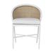 Summer Classics Havana Side Outdoor Chair in White | Wayfair 3511102+C4404302N