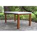 Birch Lane™ Fleur 38 L x 68 W Outdoor Table Wood/Stone/Concrete/Plastic in Brown/Gray/White | 31 H x 38 W x 68 D in | Wayfair