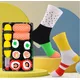 Chaussettes créatives en coton Sushi pour hommes et femmes chaussettes de basket-ball sauvages