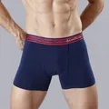 Boxer en coton pour Homme sous-vêtement de marque culotte Sexy grande taille