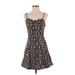 Jessica Simpson Casual Dress - Mini Sweetheart Sleeveless: Black Dresses - Women's Size Small