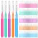 Cleaner Interdental Brush Braces Toothbrush Kit Portable Floss Teeth Cleaning Tools 100 Pcs