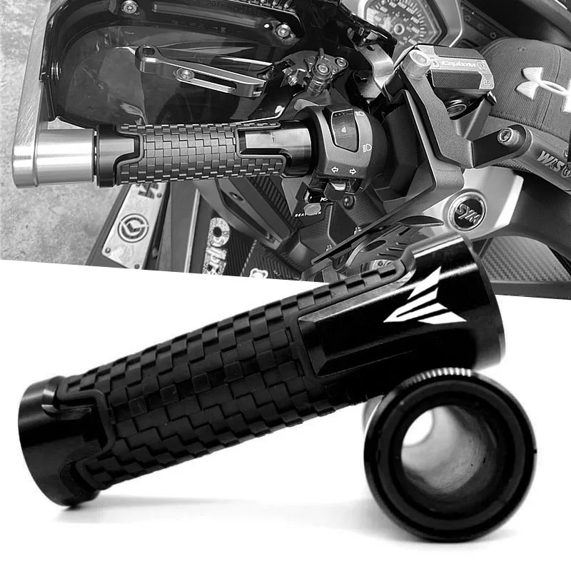 Passend für MT07 MT09 MT10 MT 07 09 10 FZ07 FZ09 TRACER 7/8'' 22mm Motorradgriffenden Griffe Bar Hand Image