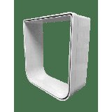 Cat Mate Cat Flap Wall Liner for use with all Cat Mate and Closer Pets Standard Size Cat Flaps (ref#s 304 234 and 235) - White