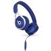 Restored Beats By Dr. Dre Beats EP Wired On-Ear Headphones - Blue (Refurbished)