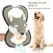 Squeaky Dog Toys Animal-Shaped Chew Toys Interactive Dog Toys Dog Chew Toys for Small Medium Large Dogs Stress Release and Reduce Boredom Gray