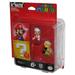 Nintendo Super Mario Bros. K Nex (2013) Fire Mario & Hammer Bros. Figure Set - (Plastic Loose From Card)