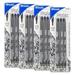 BAZIC Skylar Fineliner Pen Fine Tip 0.4mm Pens Black Ink 4 Count 4-Packs