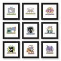 Gallery Pops Sanrio Hello Kitty - Character Sticker Wall Art Bundle (9-Pack)