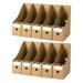 10PCS Office Files Storage Holders Versatile File Boxes Multi-functional Cases