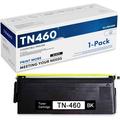 ALUMUINK TN4601PK TN460 Toner Cartridge: Compatible TN-460 Toner Cartridge Black High Yield Replacement for DCP-1200 1400 HL-MFC-8300 9800 IntelliFax-4100e 4100 Printer (6 200 Pages)