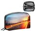 OWNTA Beautiful City Highway Sunset Scenery Pattern Digital Pouch Charger Organizer Cord and Cable Organizer - Waterproof Oxford Cloth Storage Box for Electronic Devices