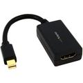 StarTech.com Mini DisplayPort To HDMI Adapter - 1080p - Mini DP To HDMI Monitor/Display/TV - Passive mDP 1.2 to HDMI Adapter Dongle Video Converter - Upgraded Version Is MDP2HDEC (MDP2HDMI)