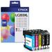 LC203 LC201 Ink Cartridges Compatible for Brother LC203XL Ink LC201 High Yield Work with Brother MFC-J480DW MFC-J880DW MFC-J4420DW MFC-J680DW MFC-J885DW Printer (Black Cyan Magenta Yellow 5 Pack)