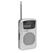 Portable pocket radio mini telescopic antenna AM/FM/WB three-way radio