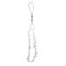 Bead Design Lanyard Wrist Strap Crystals Beads Phone Case Chain Pearl (plastic) Natural Stone