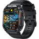 Military Smart Watches for AT&T Radiant Max 5G - HD 1.96â€� Big Screen Rugged Smart Watch (Answer/Dial Calls) Outdoor Tactical Sports Watch Fitness Tracker Smartwatch - Black