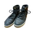 Nike Shoes | Nike Air Jordan Jasmine Gg Shoes Sneakers Croc Black Leather 768927 035 Sz 6.5 Y | Color: Black | Size: 6.5 Y