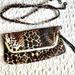 Jessica Simpson Bags | Jessica Simpson Crossbody-Clutch Bag On Vegan Leopard Print, Kiss-Lock Closure | Color: Brown/Tan | Size: Os