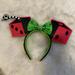 Disney Other | Disney Oogie Boogie Ears Mickey | Color: Black/Red | Size: Os