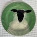 Anthropologie Dining | Anthropologie Holly Frean The Farm Sheep Plate (One) 8.5" | Color: Green | Size: Os