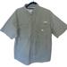 Columbia Shirts | Columbia Men's Pfg Button Down Vented Collar Beige Shirt Sz S | Color: Tan | Size: S