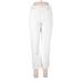 Lands' End Jeans - High Rise: White Bottoms - Women's Size 8