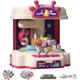 Claw Machine for Kids with Lights Sound, Pinwheel Claw Machine Toys Mini Claw Machine with Plush Toys Inside Grabber Machinefor Party & Birthday Gifts,Pinky