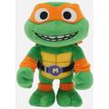 Mattel Teenage Mutant Ninja Turtles: Mutant Mayhem Michelangelo Plush Toy, 8 Inch Orange Masked Soft Doll of TMNT Movie Character Michelangelo TMNT