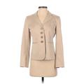 Ann Taylor Blazer Jacket: Tan Jackets & Outerwear - Women's Size 2 Petite