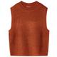 vidaXL Kids' Sweater Vest Knitted Cognac 92