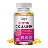 Catfit biotina collagene capsule biotina per la forza della crescita dei capelli pelle secca per la