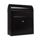 Master External Black Wall Mounted High Capacity Letterbox