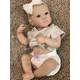 50cm Junge Bettie Ganzkörper weiche Silikon Vinyl Puppen gemalt Baby puppe mit bemalten Haaren für