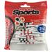 Pride Sports 45-Count Special Edition Wood Golf Tees 3 Â¼ - Playing Cards