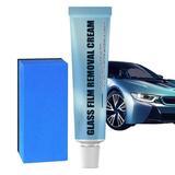 Tohuu Auto Glass Cleaner Glass Oil Film Remover for Car with Sponge Oil Film Remover for Water Spots and Paints On Glass Metal & More accepted