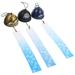 Home Decorations Bell Pendant Handmade Wind Wedding Outdoor Fengshui Bells Ornament 3 Pcs