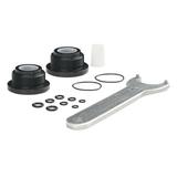 Andoer HS5157 Front Mount Hydraulic Steering Cylinder Seal Kit with Pin Wrench Replacement for Seastar HC5340 HC5341 HC5342 HC5343