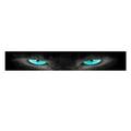 Andoer Environmental Protection Car Sticker Rear Block Sunshade Sticker with Stereoscopic Cat Eye Design