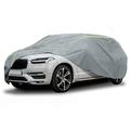 COVINTON Car Cover Fits for SUV 188 -200 Waterproof All Weather Hail Thickened Full Exterior Car Cover for Automobiles UV Protection & Windproof Vehicle Cover with Windbreak & Anti-theft Rope SUV-XL