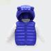 Baby Deals Spring Savings!12 Months-5 Years Toddler Girl Bear Puffer Vest with Hoode Zip up Black Toddler Vest Puffer Winter Baby Puffer Vest Snowcoat Light Puffer Jacket Outwear Windproof Clothes