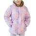 Baby Deals!Toddler Girl Clothes Clearance YANHAIGONG Winter Puffer Jackets for Girls Clearance Water Resistant Long Parka Warm Hooded Zip Up Puffer Jacket Girls Packable Puffer Jacket 2-11 Years