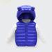 Baby Deals Spring Savings!12 Months-5 Years Cute Toddler Vest Puffer Clearance Windproof Unisex Baby Bear Puffer Vests with Hood Winter Warm Zip up Light Puffer Jacket Winter Clothes Girls Puffer Coat