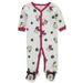 Disney Minnie Mouse Baby Girls Footed Coveralls - pink/multi 6 - 9 months (Newborn)