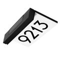 Outdoor Digital Signs Solar Light Garden Logo Decking Lights Waterproof Powered Lighted Address Plaques Numbers