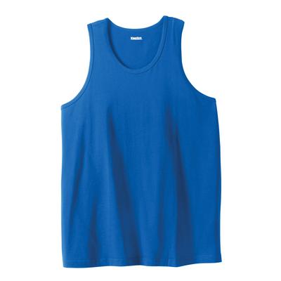 Plus Size Women's Shrink-Less Lightweight Tank by KingSize in Royal Blue (Size 7XL) Shirt