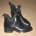 Nine West Shoes | Nine West: Devin Black Shiny Rain Booties - Women's Size 9m | Color: Black | Size: 9