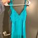 Victoria's Secret Intimates & Sleepwear | Bright Teal Victoria’s Secret Slip Dress | Color: Blue | Size: S