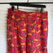 J. Crew Pants & Jumpsuits | J. Crew Collection Silk Pull-On Pants In Jungle Cat | Color: Red/Yellow | Size: 12